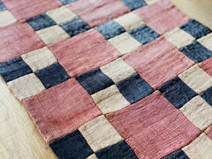 Chemin de table, bout de lit textile Kuba (Congo) 185x39cm
