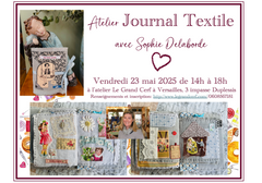 Atelier Journal Textile avec Sophie Delaborde
