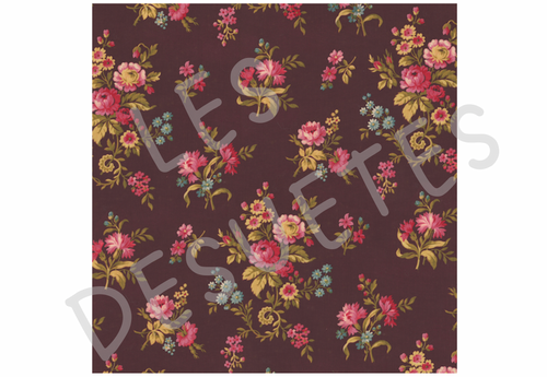 Motifs de tissus XIXème