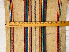 Toile de jute à rayures (au mètre)