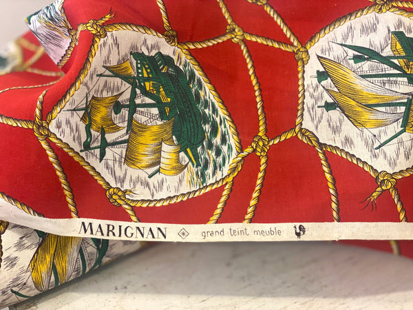Tissu Marignan vintage au mètre