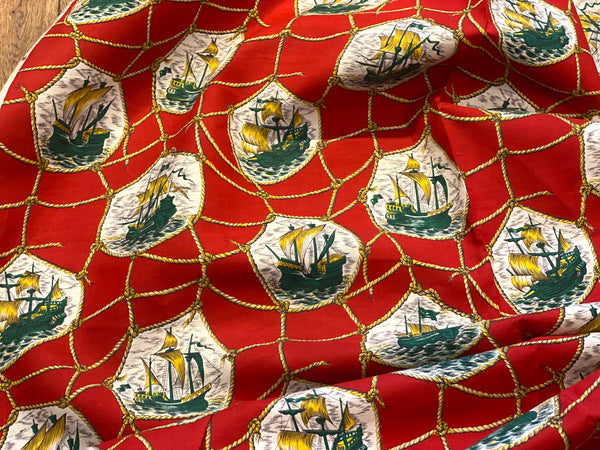 Tissu Marignan vintage au mètre