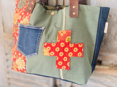Sac Jeans & Kantha