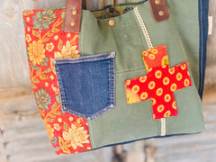 Sac Jeans & Kantha