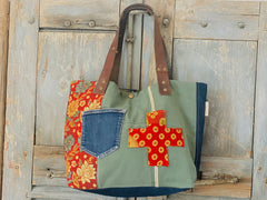 Sac Jeans & Kantha
