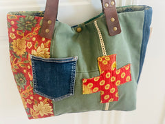 Sac Jeans & Kantha