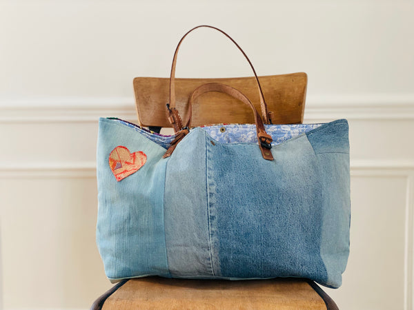 Sac Jeans & Kantha