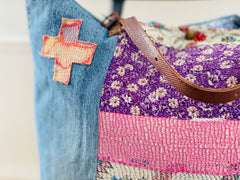 Sac Jeans & Kantha