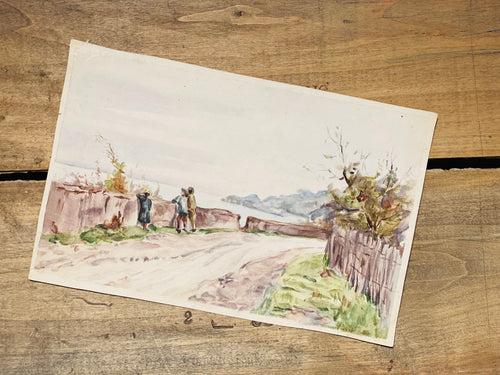 Aquarelle ancienne