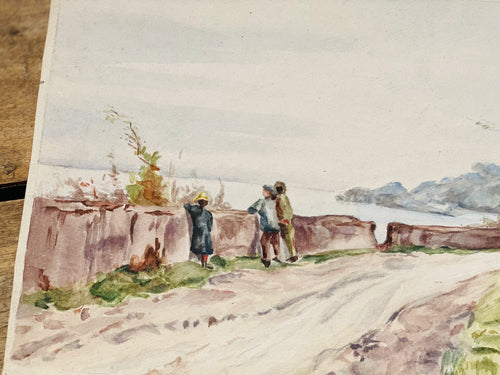 Aquarelle ancienne