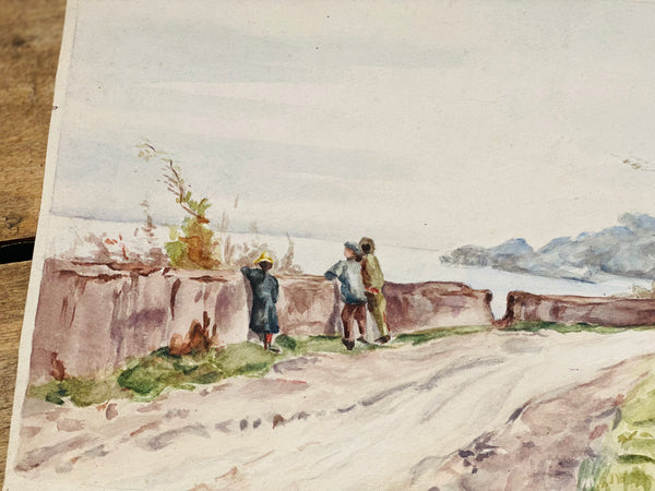 Aquarelle ancienne