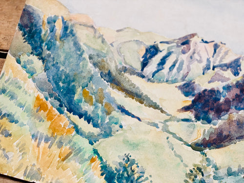 Aquarelle ancienne (signée)