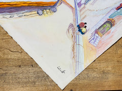 Aquarelle ancienne (signée)