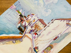 Aquarelle ancienne (signée)