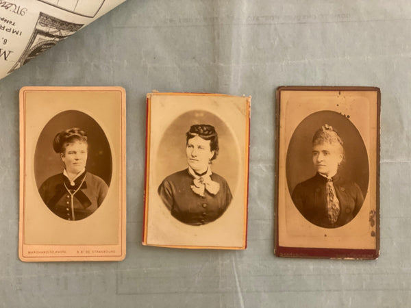 3 photos XIXème