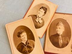 3 photos XIXème