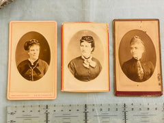 3 photos XIXème