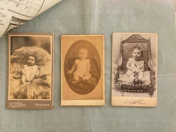 3 photos XIXème