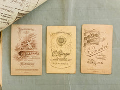 3 photos XIXème