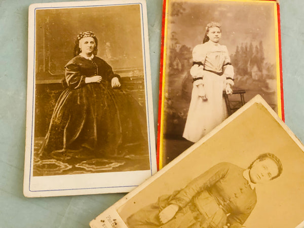 3 photos XIXème
