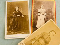 3 photos XIXème