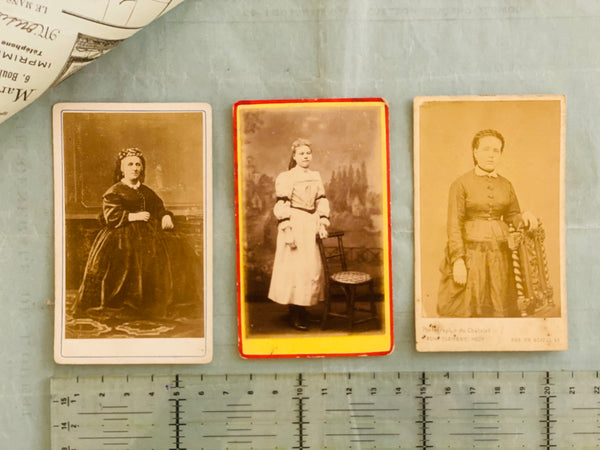 3 photos XIXème