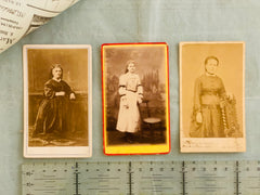 3 photos XIXème