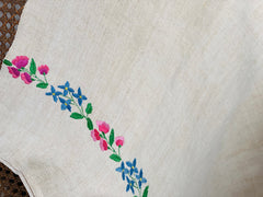 Torchon brodé