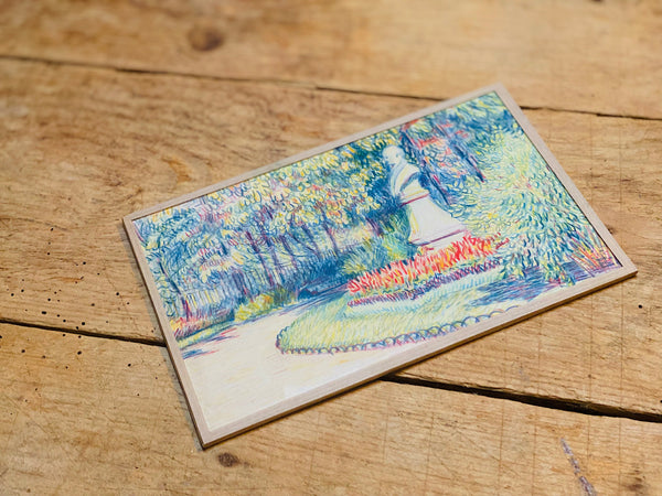 Dessin Jardin du Luxembourg (sous verre)