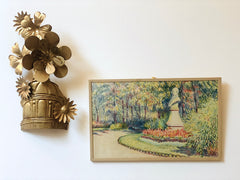 Dessin Jardin du Luxembourg (sous verre)