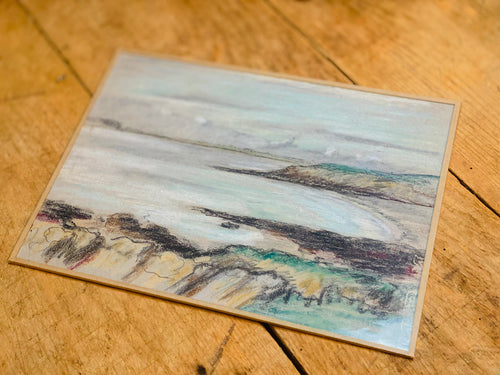 Dessin pastel (sous verre)