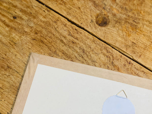 Dessin pastel (sous verre)