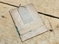 Porte-photo "fixé sous verre"