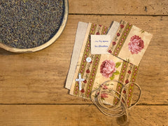 KIT Accroche-porte lavande & breloque