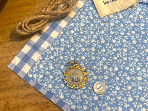 KIT Accroche-porte lavande & breloque