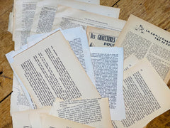 Lot de 50 vieux papiers, photos, factures...