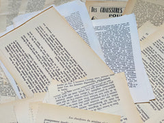 Lot de 50 vieux papiers, photos, factures...
