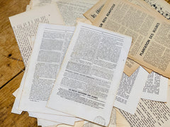 Lot de 50 vieux papiers, photos, factures...