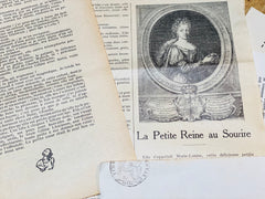 Lot de 50 vieux papiers, photos, factures...