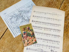Lot de 50 vieux papiers, photos, factures...
