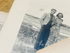 Lot de 50 vieux papiers, photos, factures...