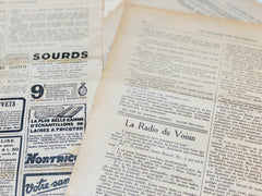 Lot de 50 vieux papiers, photos, factures...
