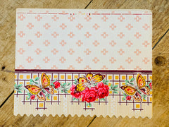 Frise de papier peint années ancienne