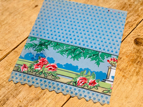 Frise de papier peint années ancienne