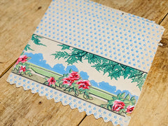 Frise de papier peint années ancienne