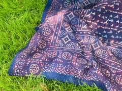Kantha bleu jean
