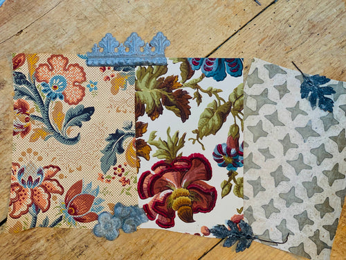 Papiers peints anciens (A6)