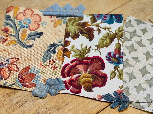 Papiers peints anciens (A6)