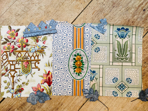 Papiers peints anciens (A6)