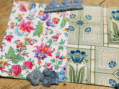 Papiers peints anciens (A6)